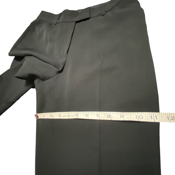 Anne Klein Women Black Dress Pants  Size 6 Professional Business Wide Leg Career - Picture 5 of 9